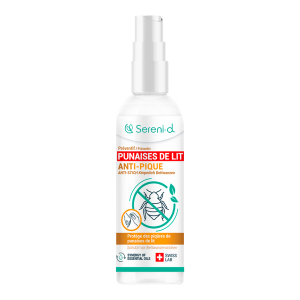 Spray anti-piqûre punaise de lit Seren-id - répulsif et protection contre les piqûres de punaises